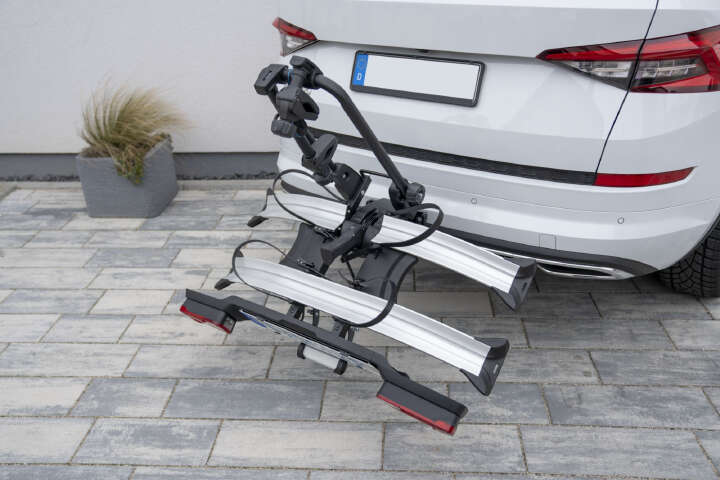 FISCHER Kupplungs-Fahrradträger RoadLine Silver